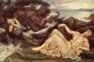 Evelyn De Morgan Port After Stormy Sea Norge oil painting art